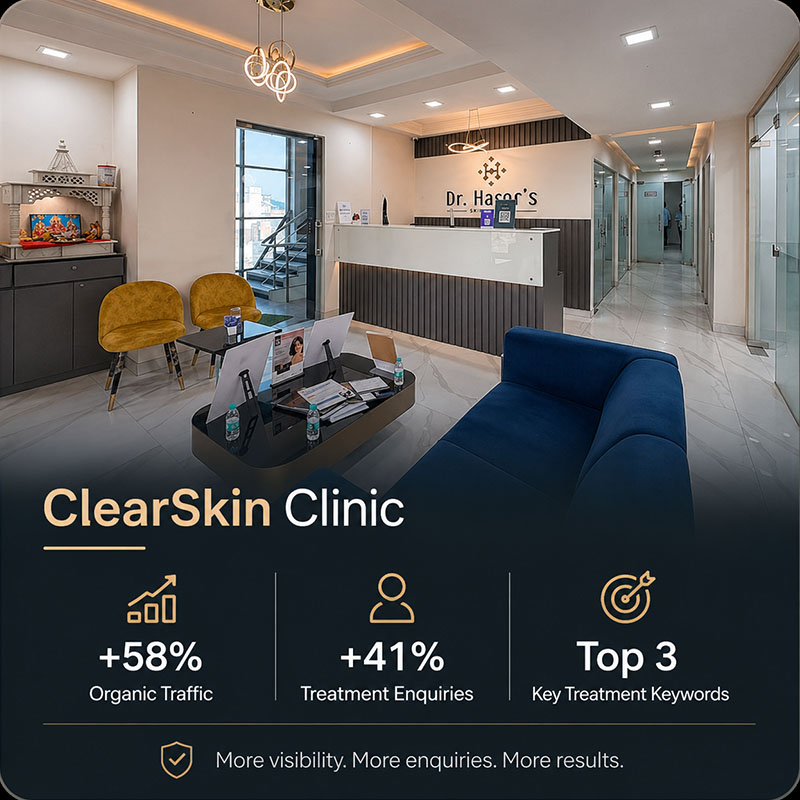 skin clinics seo case study